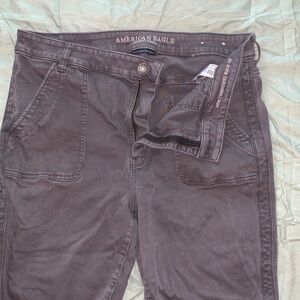 American Eagle high rise jegging crop